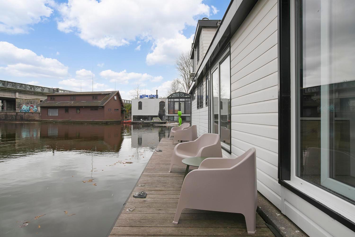 Houseboat The New Lake - Nieuwe Meer Amesterdão Quarto foto